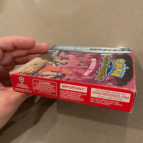 Pokémon Mystery Dungeon Red Rescue Team Gameboy autentico completo scatola CIB - Foto 16 di 21