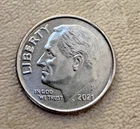 2021 (P)  US Roosevelt Dime "FREE SHIPPING"