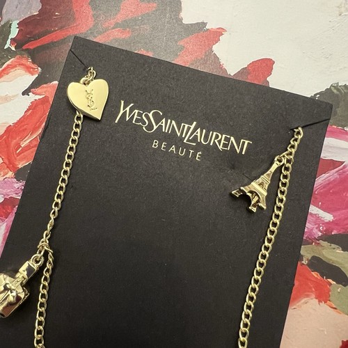 Yves Saint Laurent YSL beauty VIP Gift Mon Paris Chain Cell Phone Or Purse Charm - Picture 3 of 10
