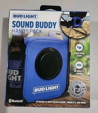Bud Light Sound Buddy Handy Pack Bluetooth Armrest Speaker Radio Rechargeable 