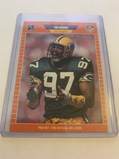 Tim Harris, 1989 Pro Set, #131, Green Bay Packers, Football Card