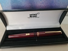 Montblanc Generation Nr.13104 "M" Füllhalter Patronenfüller dunkelrot im Etui
