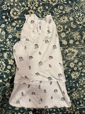 Halo SleepSack Swaddle Cotton Penguin Print   Size Newborn 6-12 lbs 