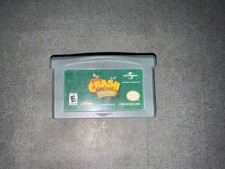 Nintendo Crash Bandicoot Huge Adventure Game Boy Advance AGB-ACQE-USA Cartridge