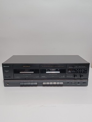 Optimus SCT-38 Professional High Speed Dubbing Double Cassette Deck  WORKS GREAT