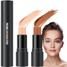 evpct 2In1 Cream Contour Stick Contouring Concealer Sticks Makeup Face Cream ...
