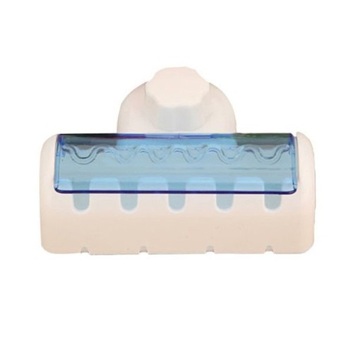 Juego de soporte de succión para cepillo de dientes portátil de 5 ranuras para baño en casa - Imagen 2 de 2