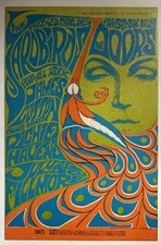 1967-FILLMORE BG-75 POSTCARD-DOORS/YARDBIRDS/RICHIE HAVENS-BONNIE MACLEAN-NM