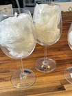 Marquis WATERFORD ~ Set of 4 ~ Deep Red Wine Goblets ~ Lead Crystal Stemware