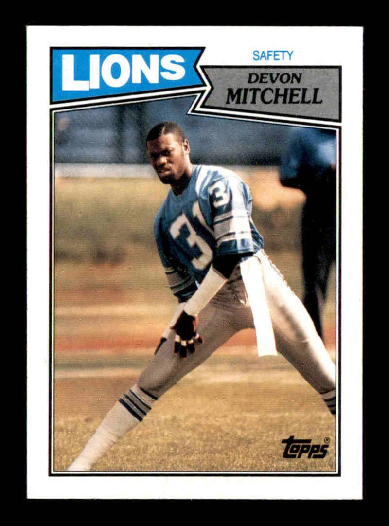 Devon Mitchell trading card