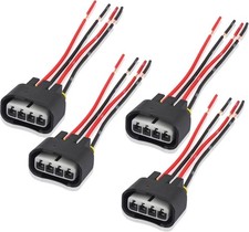 4PCS Ignition Coil Connector - 4 Ports Ignition Coil Wire - Compatible with L4 2