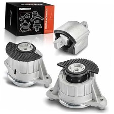 3PCS Engine Motor Mount and Transmission Mount Set Compatible with Mercedes