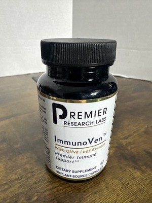 Premier Research Labs  ImmunoVen 90 Capsules  Olive Leaf Extract exp 12/2026