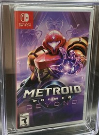 Metroid Prime 4: Beyond CGC 10 A++ Perfect Graded Switch New Sealed 1st Print