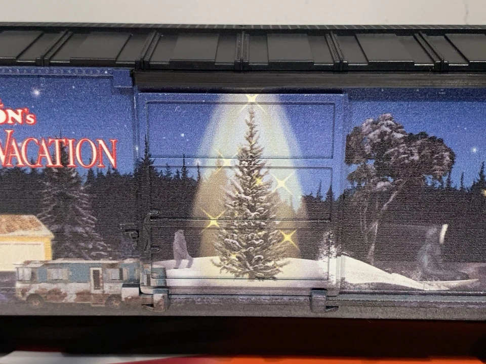 LIONEL CHRISTMAS VACATION NATIONAL LAMPOON BOXCAR 6-83778! O GAUGE TRAIN NEW - Image 3 of 4