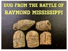 Civil War Relics: Fired Miniballs Dug @ Battle Site of RAYMOND MISSISSIPPI