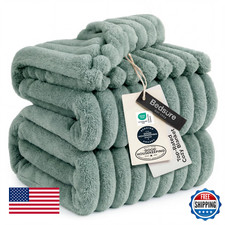 Bedsure Gentlesoft Large Fleece Blanket For Bed - Cozy Soft Throw Blankets For