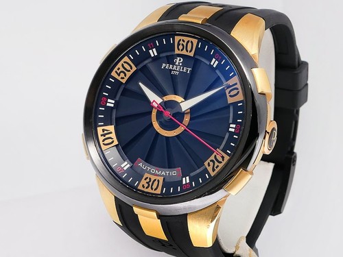 Perrelet Turbine XL A3027/1 18k Rose Gold/Steel DLC LTD 50mm $ 25,900 LN
