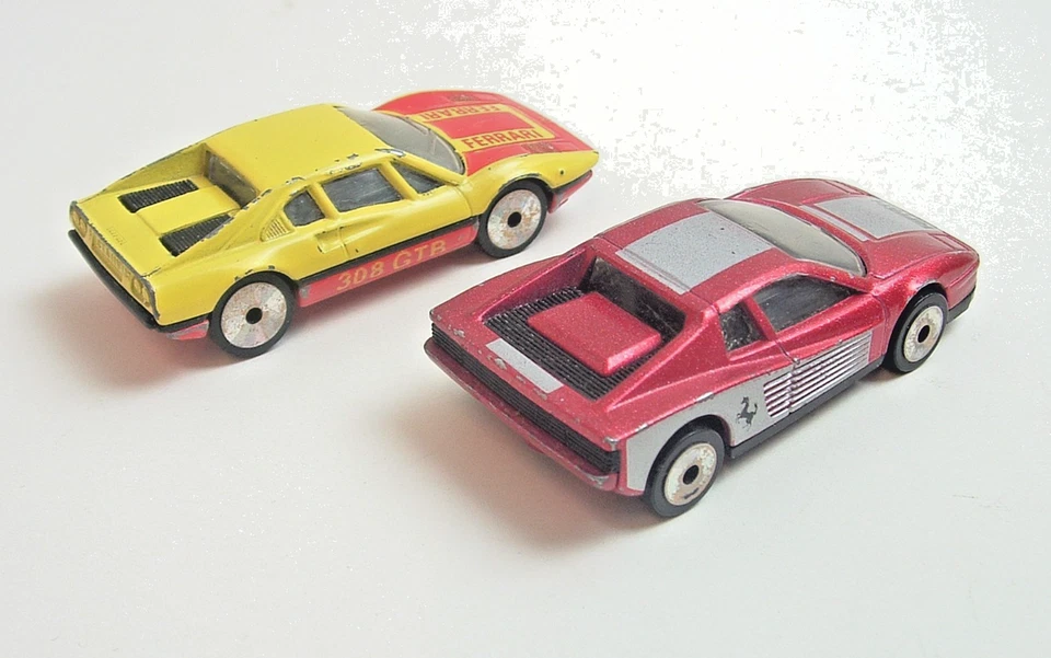 Matchbox Toys Laser Wheels Rare Ferrari Testarossa & Ferrari 308 GTS (Macau) - Image 2 of 4