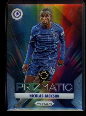 2025 Panini Prizm Club World Cup #9 Nicolas Jackson Prizmatic | eBay