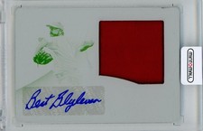 2020 Panini Immaculate Bert Blyleven Printing Plate Auto 1/1