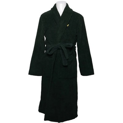Lyle & Scott, Bademantel, Größe: L, Grün, Baumwolle/Polyester, Fischgräte #02y