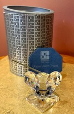 Boxed/Retired Swarovski  Silver Crystal Collection Mouse Art 7631 NR040 000-GC