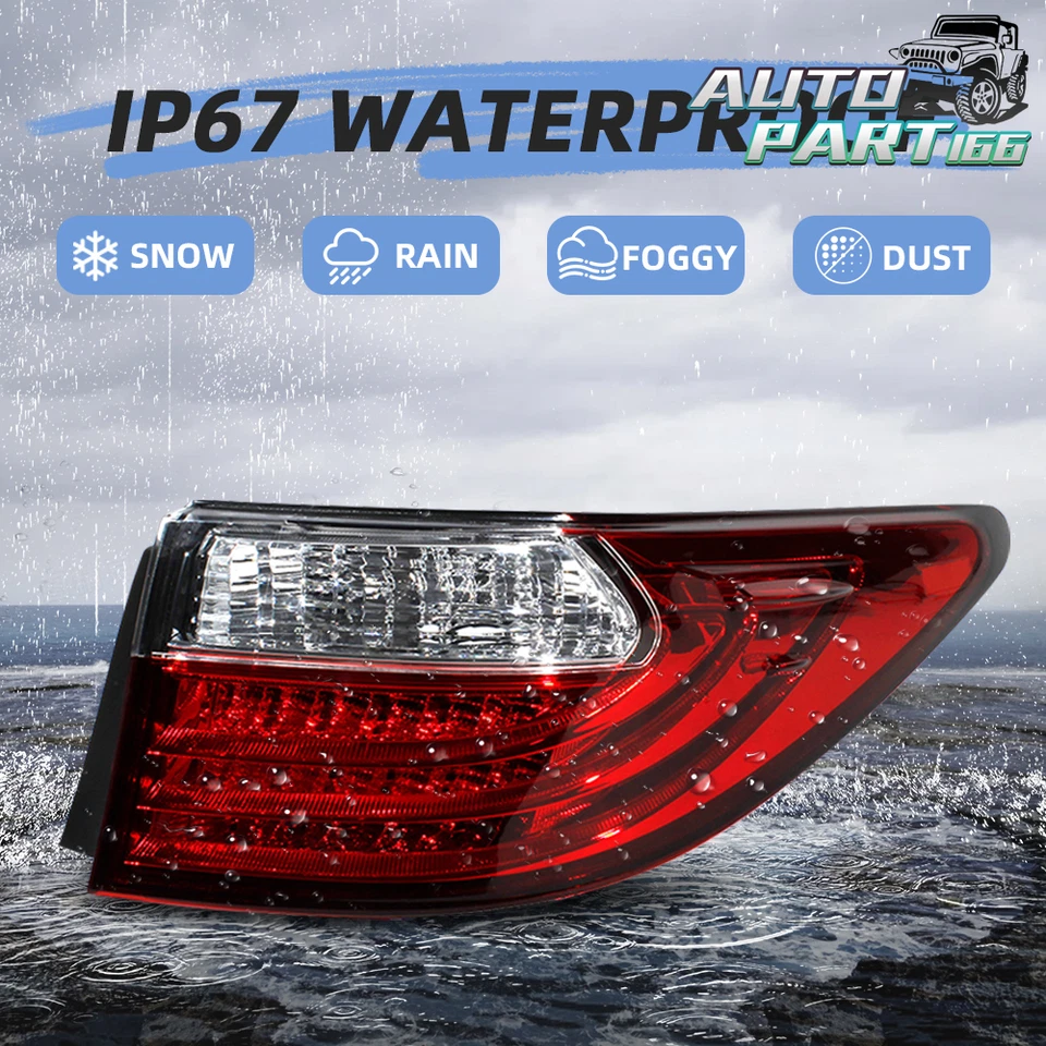 Luz trasera exterior derecha para Lexus ES350 2013 2014 2015 Foto 3 de 4