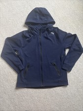FILA Full Zip Hooded Sweatshirt, Navy, Sz L