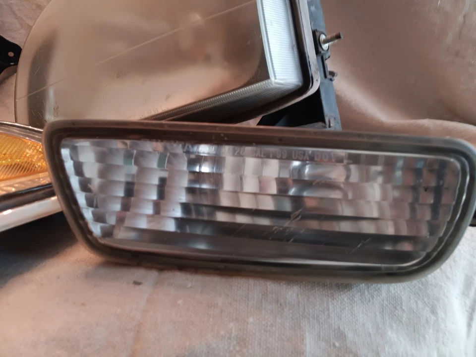 Toyota Tacoma 2001 OEM faros delanteros completos intermitentes marcadores laterales conjunto bombillas Foto 4 de 4