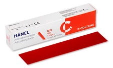 Coltene Whaledent 480352 Hanel Articulating Paper Strips 22mm X 110mm Red 120/Pk