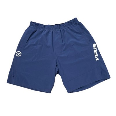 Virus Training Athletic Blue Shorts Men s Size Large