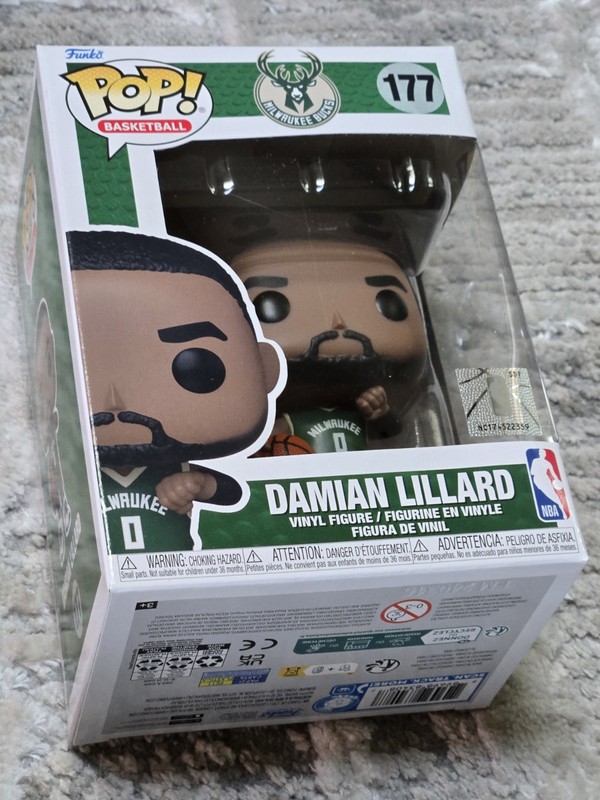 Damian Lillard Funko Pop #177 - NEW - Collectible