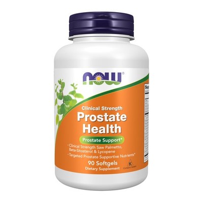 Prostate Health Saw Palmetto Beta Sitosterol Lycopene 90 Softgels NOW Clinical