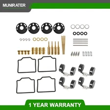 4 x CB750 CB 750 K4 Carburetor Rebuild Repair Kit & Float For Honda 69-76 USA
