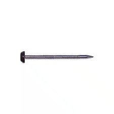 2.1 Mm X 1-1/4 In. Nylon Bronze Headed Annular Ring Shank Nail 100-Pack 