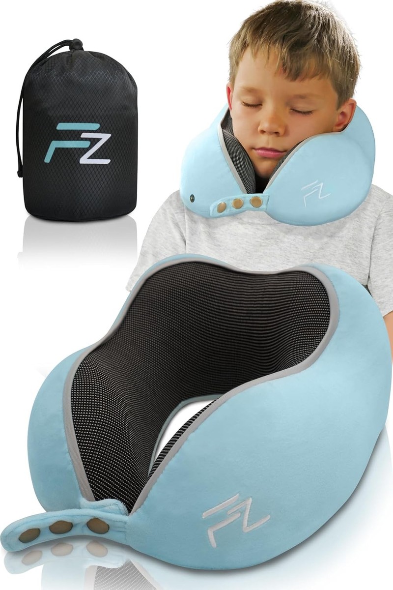 COMFY Kids Travel Pillow Kids Neck Pillows for Travel Car