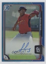 2015 Bowman Chrome Prospects Blue Refractor 93/150 Alex Reyes #BCAP-AR Auto p6a