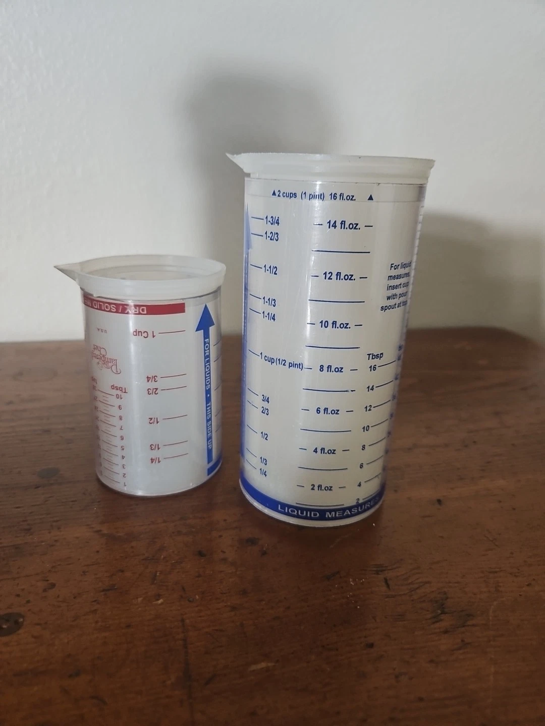 Pampered Chef Measure All Cups. One Measures One Cup Other Up To Two Cups