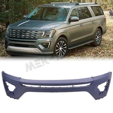 New Front Bumper Cover Fascia For 2018 2019 2020 2021 Ford Expedition