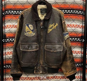 AVIREX G-1 古着 群馬県 手渡しのみ（AVIREX アヴィレックス MA-1  