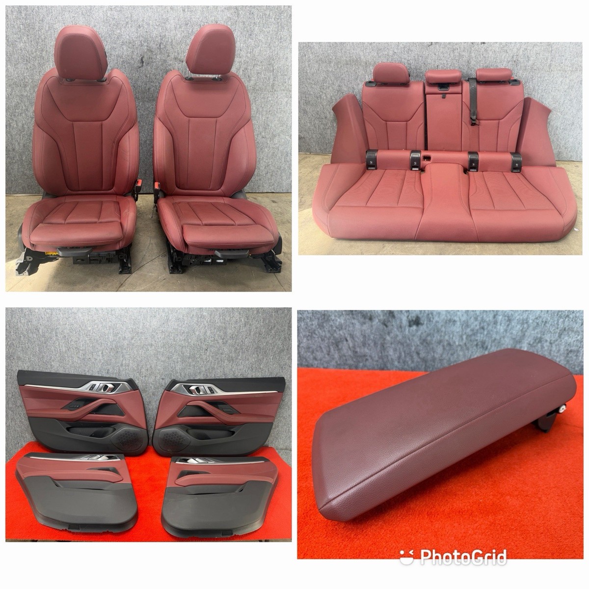 BMW 22-26 G26 Full Interior Tacora Red Seats Sport Heated / Panels