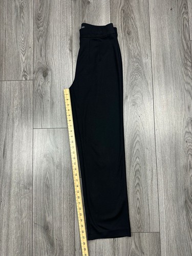 Colección M&S Joggers Negros Pierna Recta Cintura Elástica Mujer’s UK 10 Cortos - Imagen 7 de 9