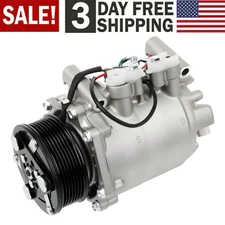 Fit For 2002-2005 2006 Honda CR-V CRV 2.4L A/C AC Compressor w/Clutch -