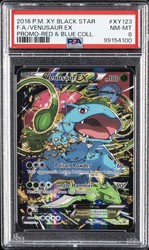 Venusaur EX XY123 Full Art Holo Black Star Promo