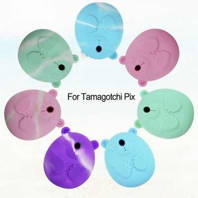 Für Tamagotchi Pix Silikonhülle mit Handschlaufe für erhöhte Sicherheit