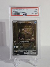 2023 Pokemon Par en Wimpod Illustration Rare PSA 9 #191
