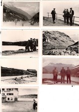 Photos 12 x Grimsel Pass & Gotthard Pass Switzerland 1950s Alps Vintage