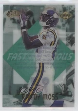 1999 Collector's Edge Fury Fast and Furious Preview Randy Moss #14 HOF b5y