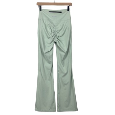 ECHT Womens Large Mint Green High Rise Flare Leggings Athleisure Workout